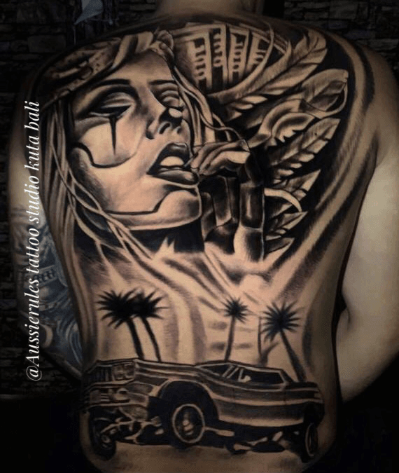 Back tattoo
